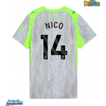 Manchester City Nico Gonzalez #14 Tredjedrakt Dame 2025-26 Kortermet